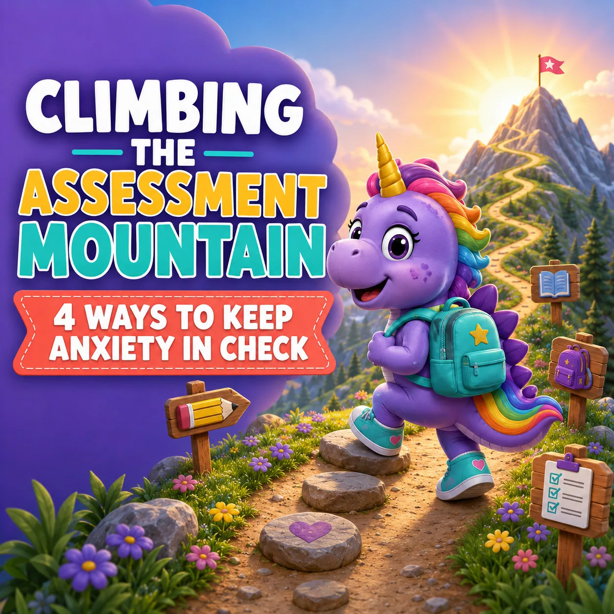 Most of us are now well into the third term of the year, which means that assessments are just around the corner. As assessment season gets nearer, many children experience feelings of nervousness or anxiety. Some nervousness before a test is a natural part of being human. In fact, a little anxiety can sometimes help us prepare, stay focused, and perform at our best. While we cannot eliminate anxiety completely, there are some helpful habits that can make assessment periods feel more manageable. Let’s look at a few ways to navigate assessment season with greater confidence. 1. Find a Balance Preparing for a test or examination is important. However, some children may respond to worries about assessments by spending longer and longer hours studying. Sometimes, this can happen at the expense of sleep, exercise, family time, or other activities they enjoy. Finding a healthy balance between studying and resting may therefore be just as important as the studying itself. Practical ways to find balance: Encourage your child to make time for healthy meals, enough sleep, physical activity, time with loved ones, and enjoyable hobbies while studying. These everyday habits play an important role in managing stress and supporting overall well-being. 2. Don’t Let Frustration Grow When schoolwork becomes particularly difficult, it can be tempting to keep pushing through, even when frustration is building. However, when we are overwhelmed by frustration or stress, the parts of the brain responsible for attention, flexible thinking, and problem-solving do not work as efficiently. At these times, it may therefore be harder for your child to stay focused, think flexibly, and solve problems effectively. Practical ways to manage rising frustration: During early signs of frustration, encourage your child to take a short break. A few minutes of movement, a drink of water, or a healthy snack can help children manage their stress response. Spending time outdoors can also be especially helpful, as time in nature has been linked to improved mood and reduced stress. 3. Break Big Tasks into Smaller Steps Large study tasks can sometimes feel overwhelming. Breaking work into smaller, manageable pieces can make it easier to get started and stay motivated. Small successes along the way can help children feel more confident and keep going. Practical ways to take small steps: Instead of trying to study an entire subject at once, help your child break it down into smaller, more manageable pieces. For example, start with the subject, then focus on one chapter, and then a few pages at a time. Similarly, instead of learning 20 spelling words all at once, try practising five words at a time. 4. Focus on Progress, Not Perfection Some children may put a lot of pressure on themselves during assessment periods. They may feel that they need to know everything or achieve perfect results. Yet learning is a process, and mistakes are a natural part of growth. A test measures performance on a particular day – it does not measure a child’s worth, potential, or value as a person. Instead of striving for perfection, it may be more helpful to focus on effort, improvement, and perseverance. The words of Miley Cyrus’ “The Climb” reminds us that growth also happens during the journey, not only when we reach our destination. Practical ways to focus on progress: When offering praise as parents, try to celebrate the effort, strategies, and persistence that went into the outcome, rather than focusing only on the marks. In closing, as we look down from the mountain we have climbed and settle into the upcoming spring holiday, let’s take a moment to celebrate – our achievements, courage, effort, perseverance, and yes, even a blunder or two along the way. Because learning is not just about reaching the top. It is also about becoming stronger with every step along the journey. References Arnsten, A. F. T. (2009). Stress signalling pathways that impair prefrontal cortex structure and function. Nature Reviews Neuroscience, 10(6), 410–422. https://doi.org/10.1038/nrn2648 Cyrus, M. (2009). The climb [Song]. On Hannah Montana: The Movie. Walt Disney Records. Gilgoff, R., & Bhushan, D. (2023). Why kids act out: Tips to help your child cope with stress. HealthyChildren.org. https://healthychildren.org/English/healthy-living/emotional-wellness/Building-Resilience/Pages/why-kids-act-out-tips-to-help-your-child-cope-with-stress.aspx Mayo Clinic Staff. (2023, August 3). Stress relievers: Tips to tame stress. Mayo Clinic. https://www.mayoclinic.org/healthy-lifestyle/stress-management/in-depth/stress-relievers/art-20047257 Robson, D. A., Johnstone, S. J., Putwain, D. W., & Howard, S. (2023). Test anxiety in primary school children: A 20-year systematic review and meta-analysis. Journal of School Psychology, 98, 39–60. https://doi.org/10.1016/j.jsp.2023.02.003 Vanaken, G.-J., & Danckaerts, M. (2018). Impact of green space exposure on children's and adolescents' mental health: A systematic review. International Journal of Environmental Research and Public Health, 15(12), 2668. https://doi.org/10.3390/ijerph15122668 Vella-Brodrick, D. A., & Gilowska, K. (2022). Effects of nature (greenspace) on cognitive functioning in school children and adolescents: A systematic review. Educational Psychology Review, 34, 1217–1254. https://doi.org/10.1007/s10648-022-09658-5 Disclaimer: This blog is provided for psychoeducational purposes only. It is not intended to diagnose or treat psychological or mental health conditions and should not replace an individual assessment or professional advice from a registered healthcare practitioner.